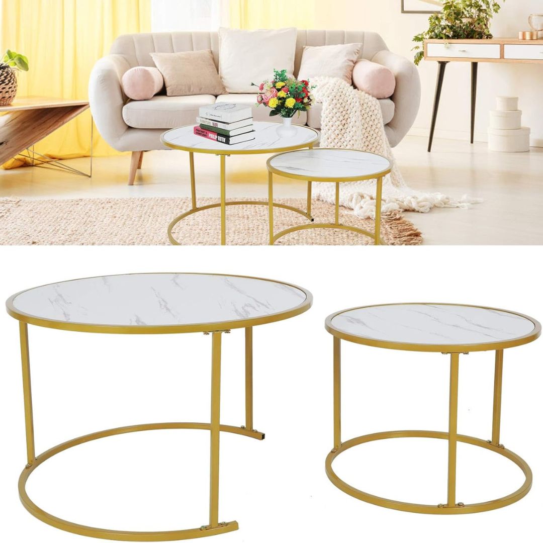 Luksuzni mramorni stolić za kavu