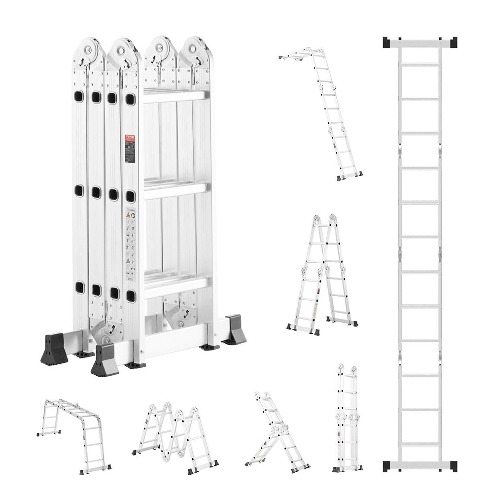 7 u 1 Višenamjenske Sklopive Ljestve (350 cm)