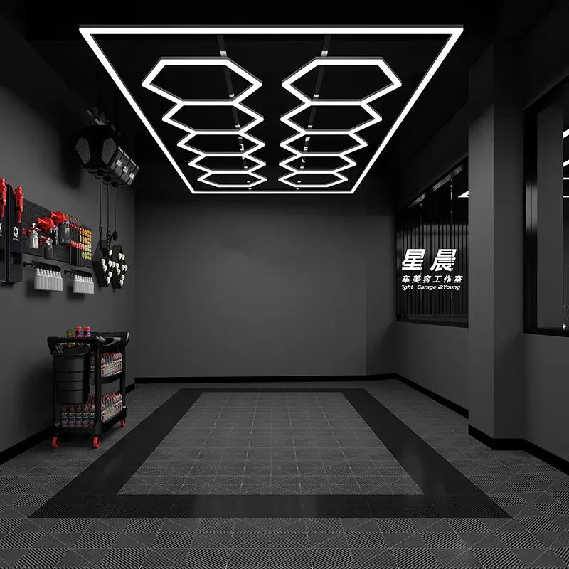 HEXAGON led rasvjeta - 244x485 cm