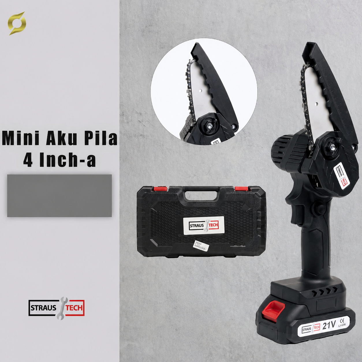 Straus Tech Mini aku pila