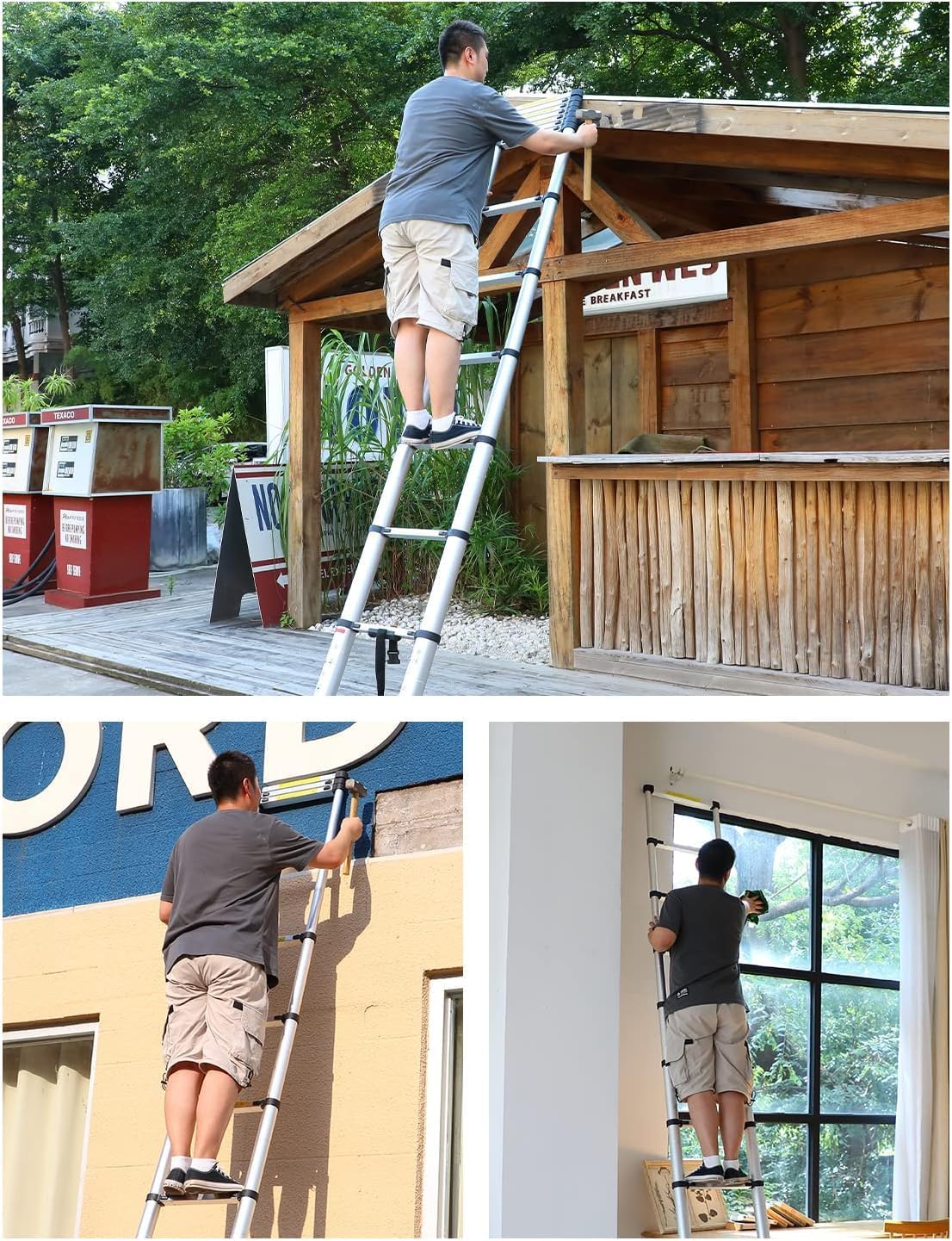 Straus Tech Teleskopske ljestve – 3.8 m / 4.4 m