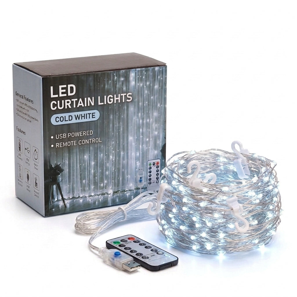 ČAROBNA LED ZAVJESA