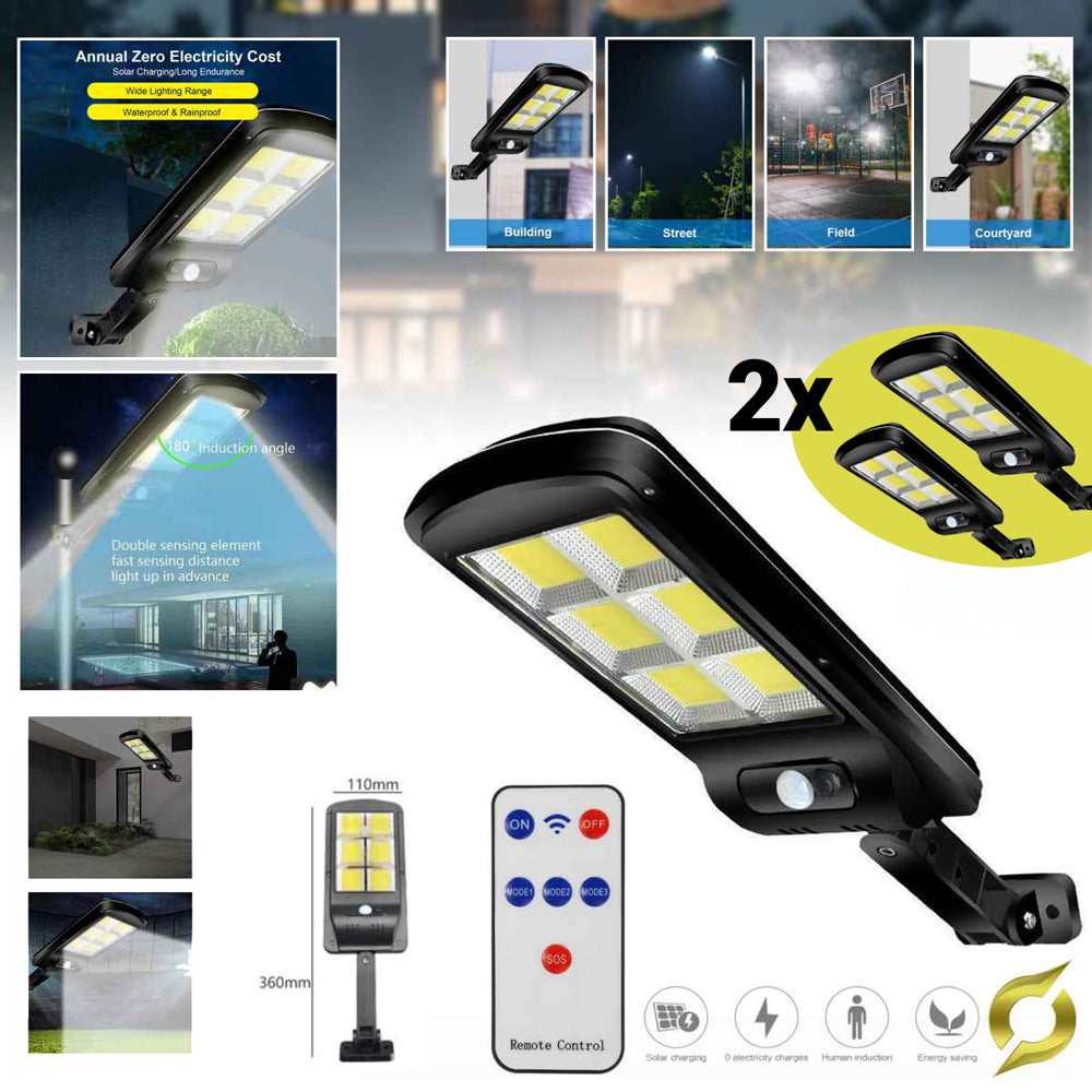 Solarna Ulična Lampa • 2 Komada