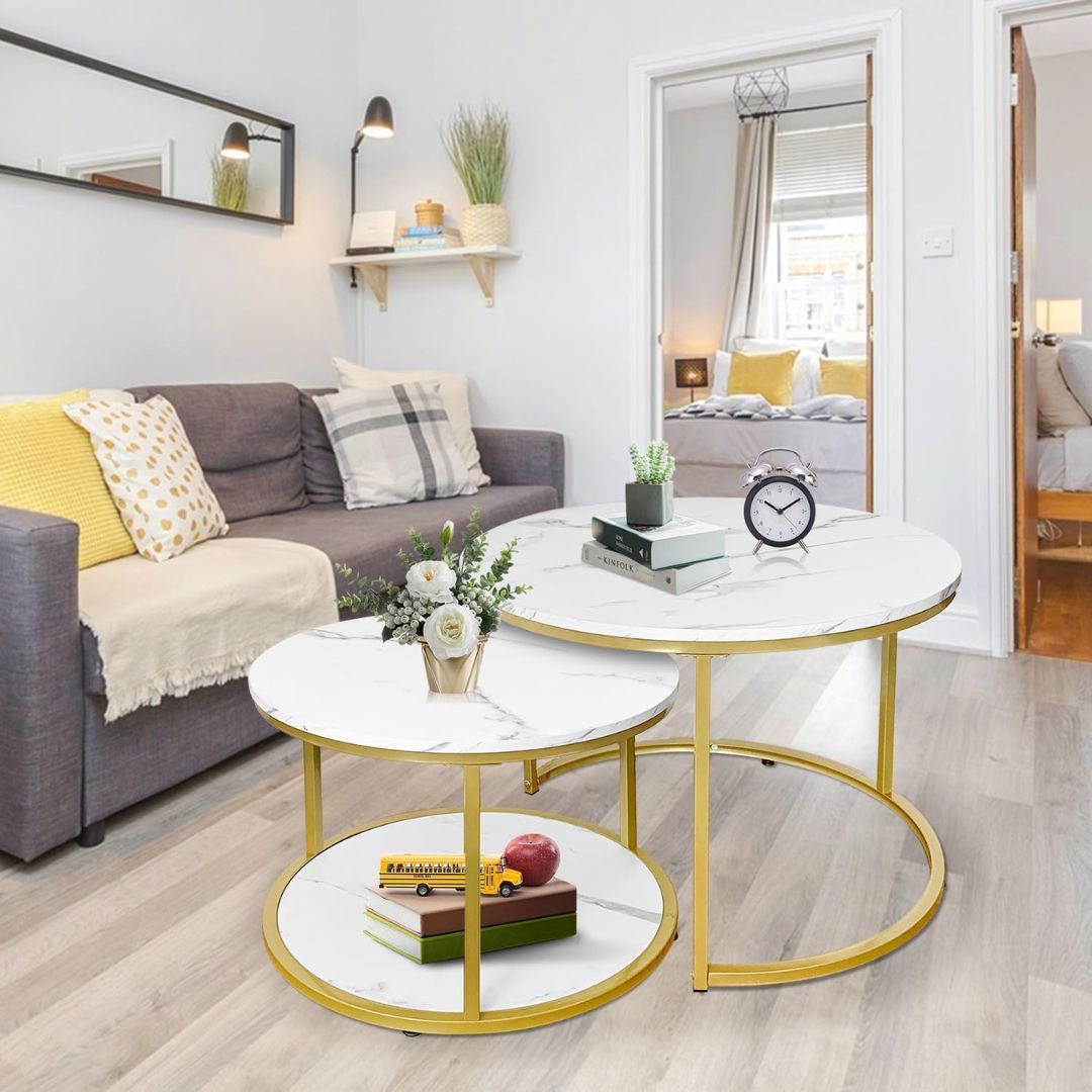 Luksuzni mramorni stolić za kavu