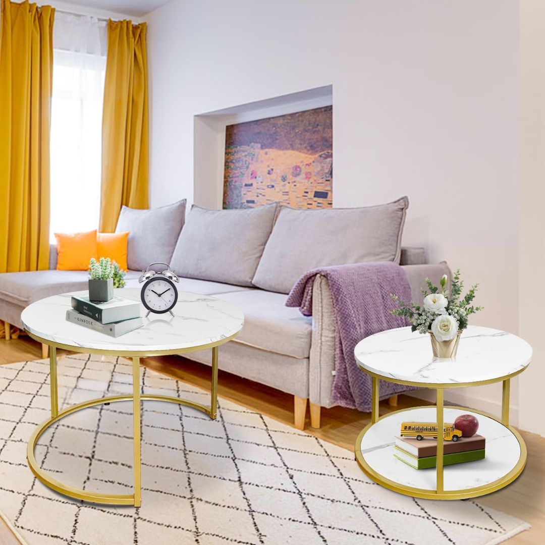 Luksuzni mramorni stolić za kavu