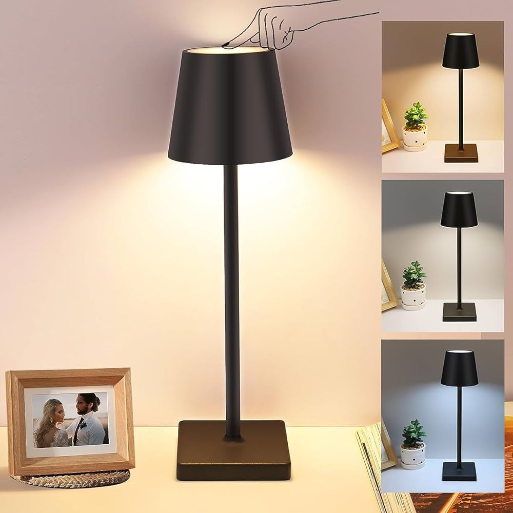 Velika Bežična LED Stolna Lampa 6"