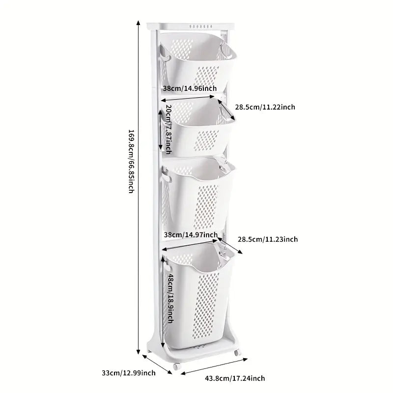 ORGANIZACIJSKA KOŠARA S KOTAČIMA